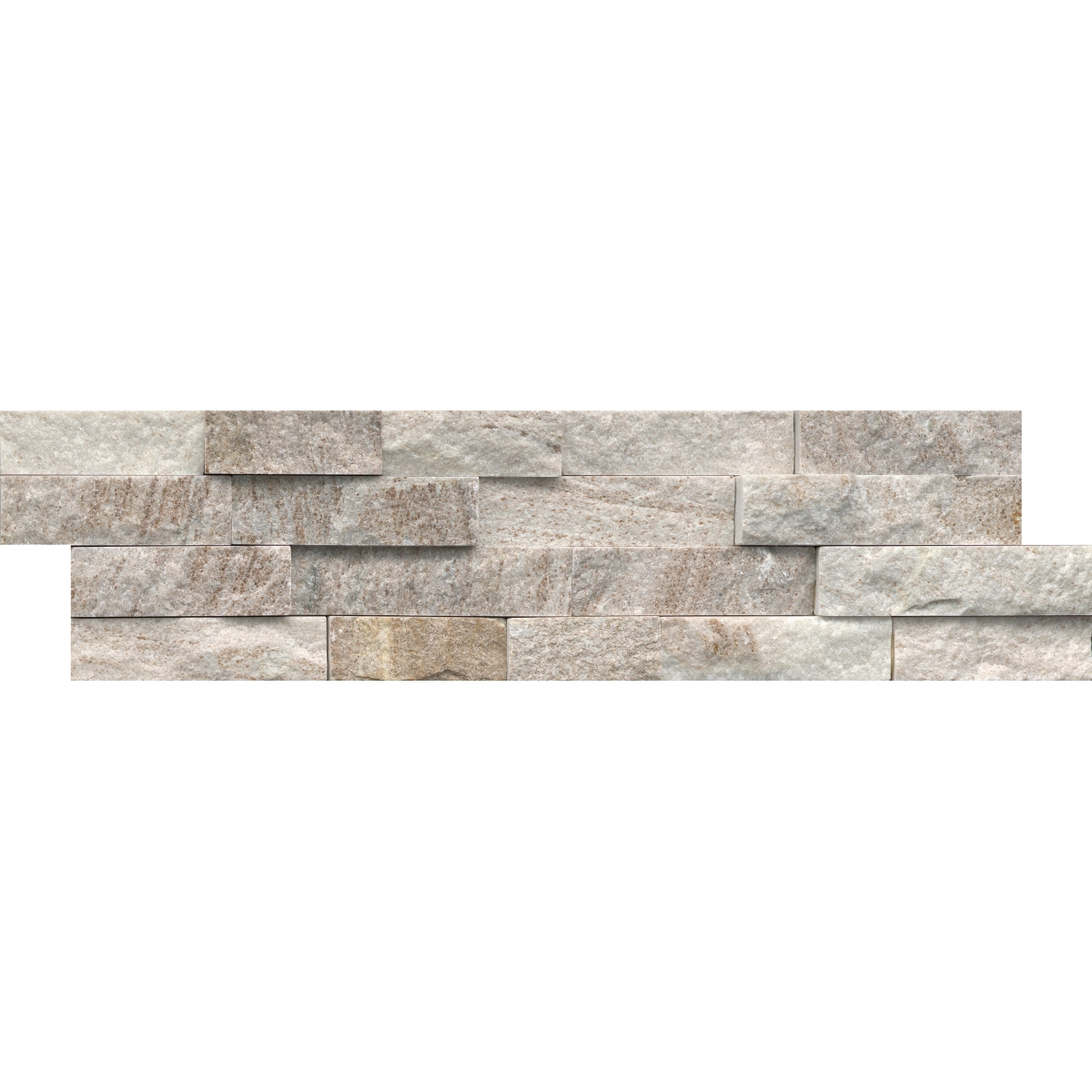 Slate Flamed Mini Stacked Mesh